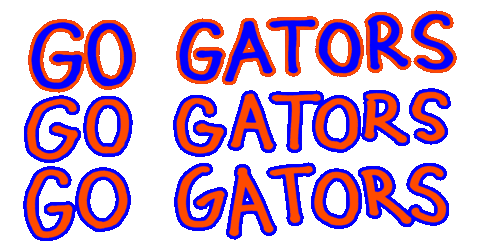 uf go gators Sticker by University of Florida
