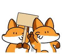 Fox Panda Sticker