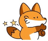 Fox Yes Sticker