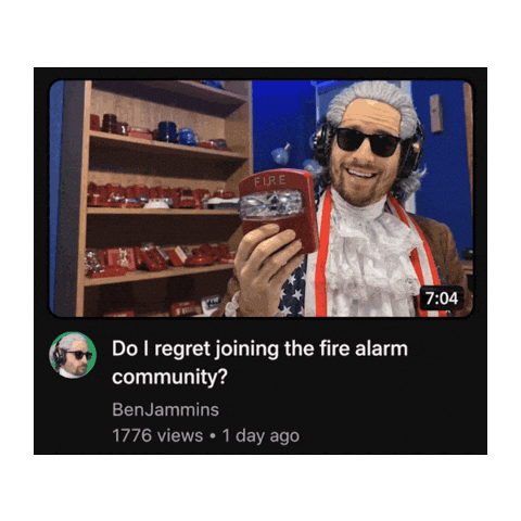 Getting Old Fire Alarms Sticker