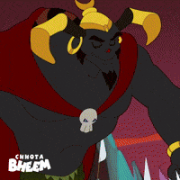 Dark Lord Monster GIF by Chhota Bheem