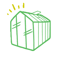 glastuinbouwnederland greenhouse tuin kas westland Sticker
