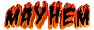 Mayhem Sticker by GIPHY Text