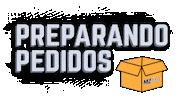 MZ4x4 4x4 packaging pedidos equipamientos Sticker