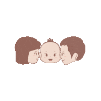 Girl Kiss Sticker by seansph