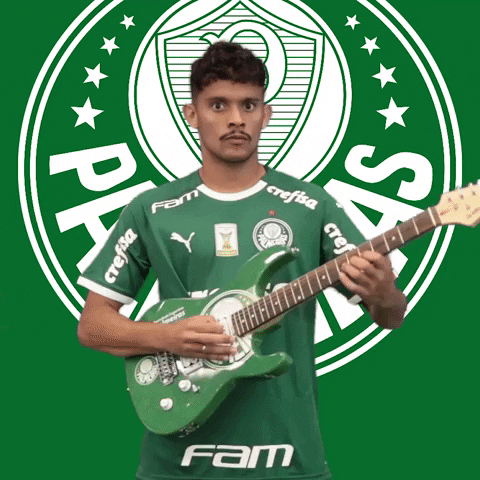Palmeiras giphyupload music soccer rock GIF