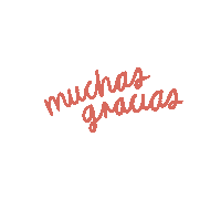 Muchas Gracias Sticker