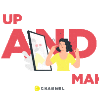 Scrolling Wake Up Sticker by C CHANNEL Indonesia