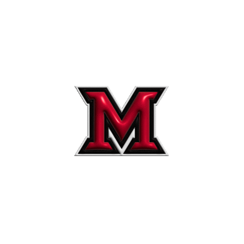 Miami U Sticker by Miami University Regionals