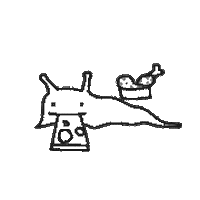baekheh giphyupload pizza chicken dinner Sticker