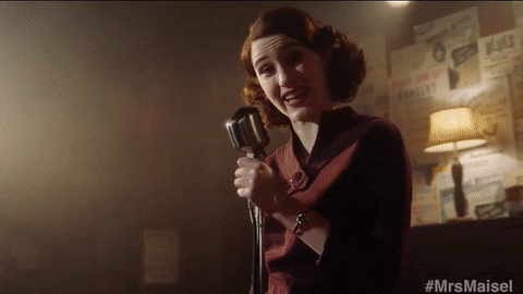 Stand Up Comic Season 1 GIF by The Marvelous Mrs. Maisel