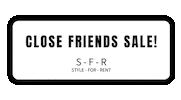 Sale Sticker by styleforrentshop