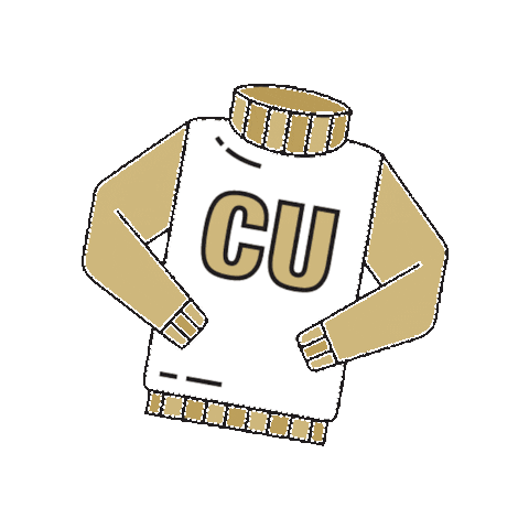 College Life Sweater Sticker by CU Online