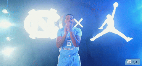 Lets Go Basketball GIF by UNC Tar Heels