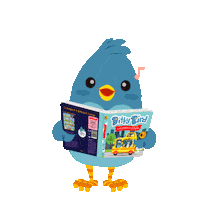 dittybirdbooks love happy music heart Sticker