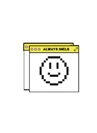 vinty_z smile aesthetic creative smiley face Sticker