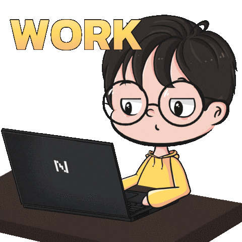Work Business Sticker