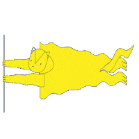 Dance Cat Sticker by Loreta