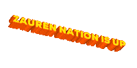 Zauren Nation Is Up Sticker