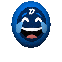 Happy Ball Sticker by DigiByte Memes