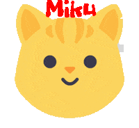 marianayescas gato miku michi marianayescas Sticker