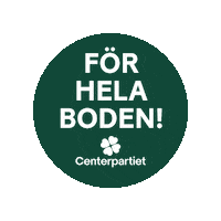 Boden Sticker by Centerpartiet