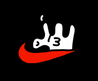 Pol_fish nike peanuts snoopy manana GIF