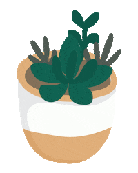 Plants Love Sticker by MM DESIGNER