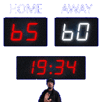 60 Away Sticker