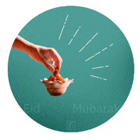 Eid Al Fitr Money Sticker by EmiratesNBD
