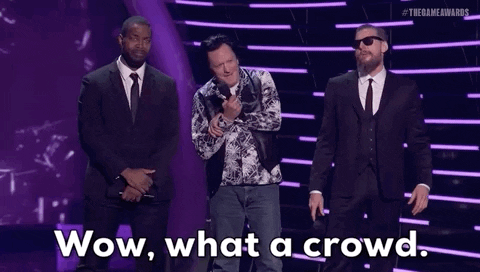 Wow What A Crowd GIF by The Game Awards