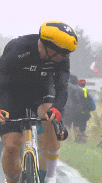 Rain GIF by Amaury Sport Organisation