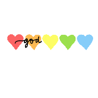 Rainbow Love Sticker