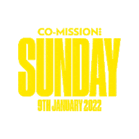 comissionldn church comission co-mission notashamed Sticker