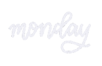artisawithlisa aesthetic monday calligraphy cursive Sticker