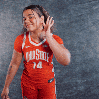 Basketball Hype GIF by Ohio State Athletics