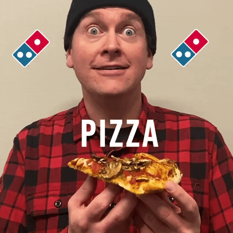 Happy Head GIF by Domino's Pizza