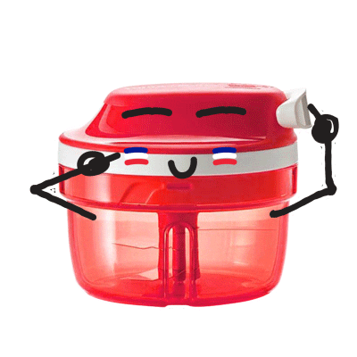 Football Celebrating Sticker by Tupperware Global Services