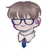 rekamil anime sad digital art worried GIF