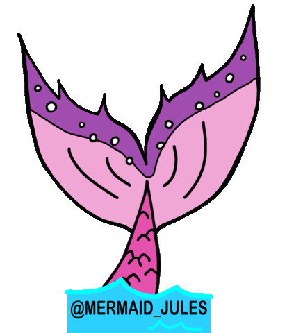 little mermaid summer Sticker by Mermaid Jules