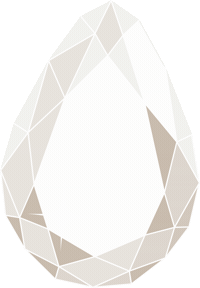 Diamond Sticker by Kelly Bello Design