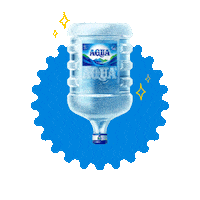 Aqua Gallon Sticker by SehatAQUA