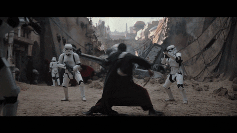 rogue one stormtroopers GIF by Star Wars