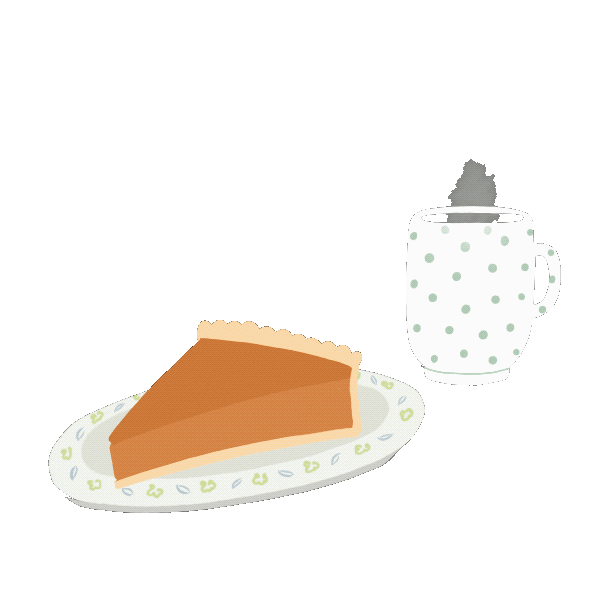 Tea Eating Sticker