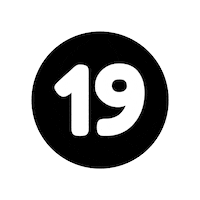 Number Blanco Sticker