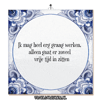 Focus Stress Sticker by Tegelspreuken.nl