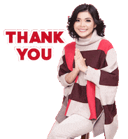 Thanks Thank You Sticker by Merry Riana