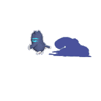Run 拜拜 Sticker by Liberty Cats Emojis