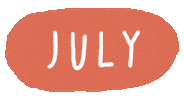 Autumn July Sticker by Sara Maese