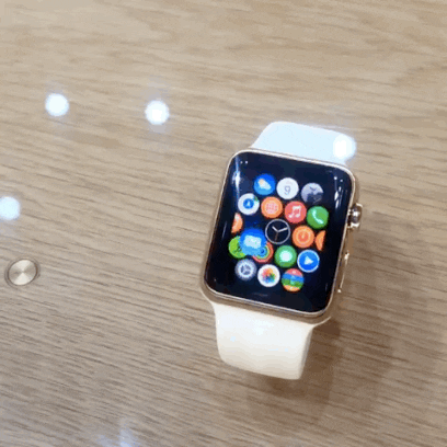 apple watch connecting GIF